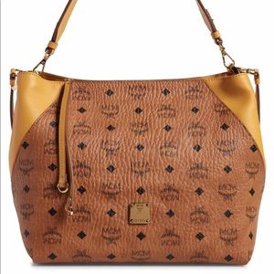 MCM Klara Visetos Hobo Medium Bag